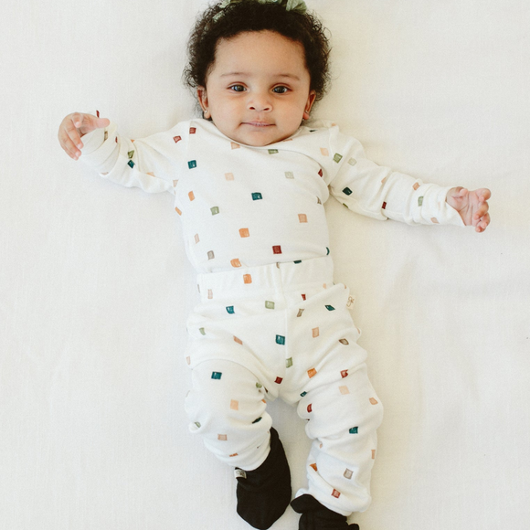 goumikids - Viscose Bamboo + Organic Cotton Kids Pants - City Blocks