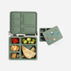Austin Baby Co - Silicone Bento Box - Camper / Sage Green