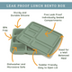 Austin Baby Co - Silicone Bento Box - Camper / Sage Green