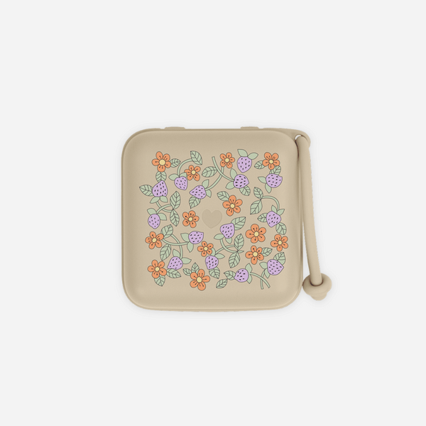 BIBS USA - BIBS x Liberty Pacifier Box - Strawberries and Cream Vanilla