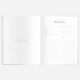 Fox & Fallow - Gold-Foil Linen Baby Book with Box- Biscuit