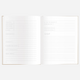 Fox & Fallow - Gold-Foil Linen Baby Book with Box- Biscuit