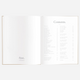Fox & Fallow - Gold-Foil Linen Baby Book with Box- Biscuit