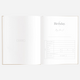 Fox & Fallow - Gold-Foil Linen Baby Book with Box- Biscuit