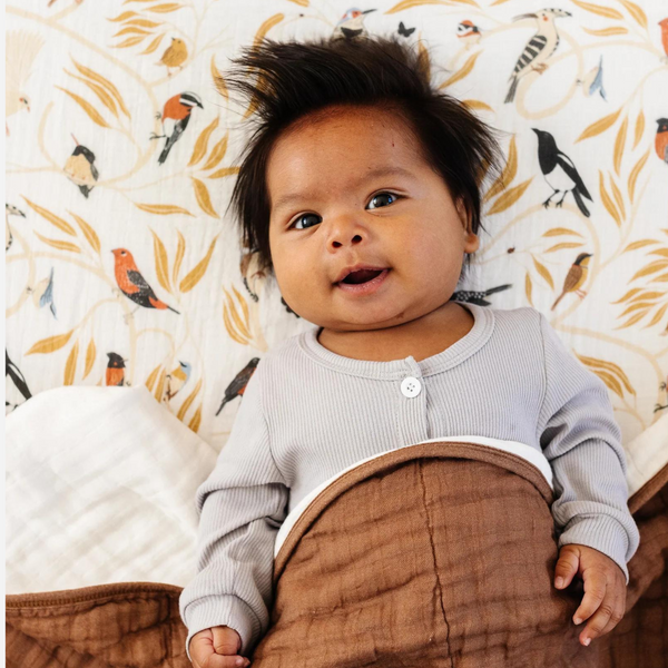 Clementine Kids - For the Birds Crib Sheet