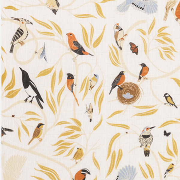 Clementine Kids - For the Birds Crib Sheet