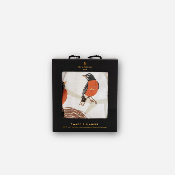 Clementine Kids - For the Birds Swaddle