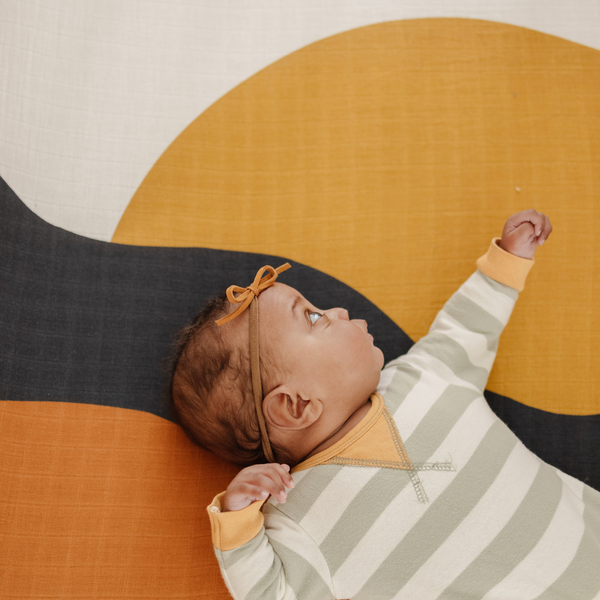 Clementine Kids - Sunset Cotton Muslin Crib Sheet
