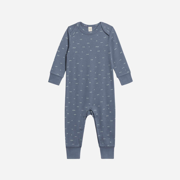 Colored Organics - Aspen Romper - Tridot/Denim + Mist