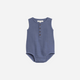 Colored Organics - Bowie Muslin Bubble Romper Marino
