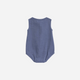 Colored Organics - Bowie Muslin Bubble Romper Marino