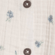 Colored Organics - Coco Muslin Button Front Bubble Romper - Elena Floral / Lilla