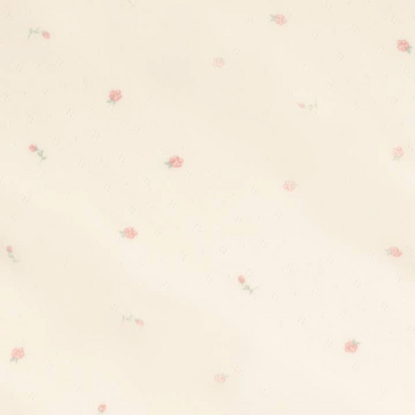 Colored Organics - Organic Pointelle Swaddle Blanket - Pia Floral
