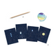 Djeco - Cosmic Mission Metallic Scratch Card Activity Set