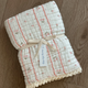 Dreamy Skies Baby - Blush Meadow 6 Layer Gauze Blanket