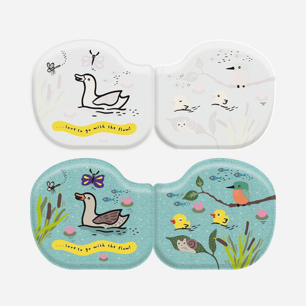 Duck & Friends Shaped Bath Book