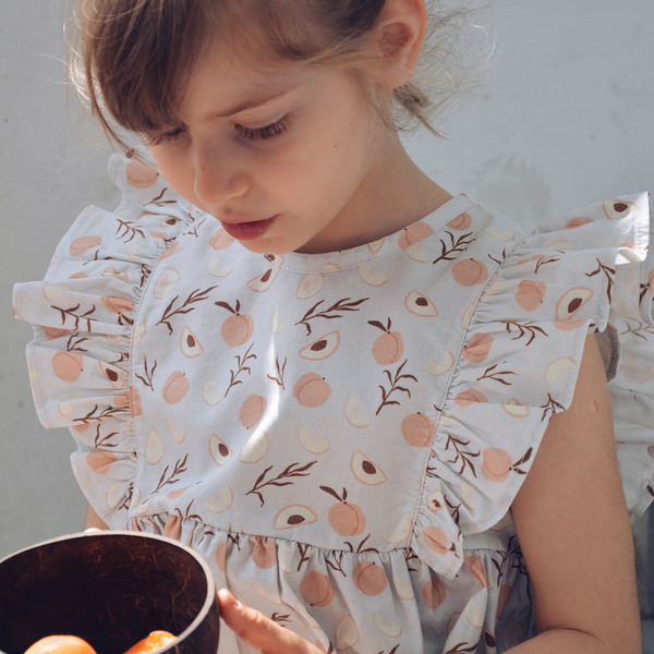 Eli & Nev - Dina Dress - Peach Print