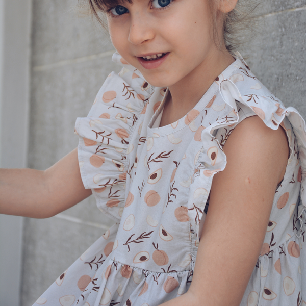 Eli & Nev - Dina Dress - Peach Print