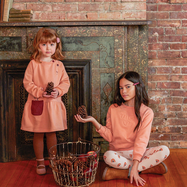 Mon Coeur - Floral Bloom Pocket Kid Dress