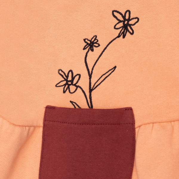 Mon Coeur - Floral Bloom Pocket Kid Dress