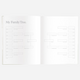 Fox & Fallow - Gold-Foil Linen Baby Book with Box - Pistachio