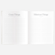 Fox & Fallow - Gold-Foil Linen Baby Book with Box - Pistachio