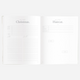 Fox & Fallow - Gold-Foil Linen Baby Book with Box - Pistachio