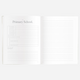 Fox & Fallow - Gold-Foil Linen Baby Book with Box - Pistachio