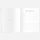 Fox & Fallow - Gold-Foil Linen Baby Book with Box - Pistachio