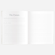 Fox & Fallow - Gold-Foil Linen Baby Book with Box - Pistachio