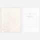Fox & Fallow - Gold-Foil Linen Baby Book with Box - Pistachio