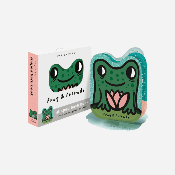 Frog & Friends Shaped Bath Book