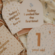 Fox & Fallow - Gold-Foil Baby Milestone Cards - Broderie