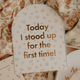 Fox & Fallow - Gold-Foil Baby Milestone Cards - Broderie