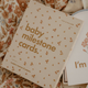 Fox & Fallow - Gold-Foil Baby Milestone Cards - Broderie