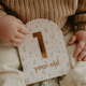 Fox & Fallow - Gold-Foil Baby Milestone Cards - Broderie