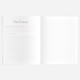 Fox & Fallow - Gold-Foil Linen Baby Book with Box - Powder