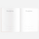 Fox & Fallow - Gold-Foil Linen Baby Book - Rose Boxed