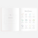 Fox & Fallow - Gold-Foil Linen Baby Book - Rose Boxed