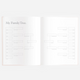 Fox & Fallow - Gold-Foil Linen Baby Book - Rose Boxed