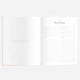 Fox & Fallow - Gold-Foil Linen Baby Book - Rose Boxed