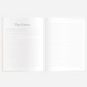 Fox & Fallow - Gold-Foil Linen Baby Book - Rose Boxed