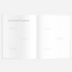 Fox & Fallow - Gold-Foil Linen Baby Book - Rose Boxed