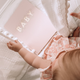 Fox & Fallow - Gold-Foil Linen Baby Book - Rose Boxed