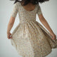 Good Apples Kids - Short Sleeve Twirl Dress- Bella Brown