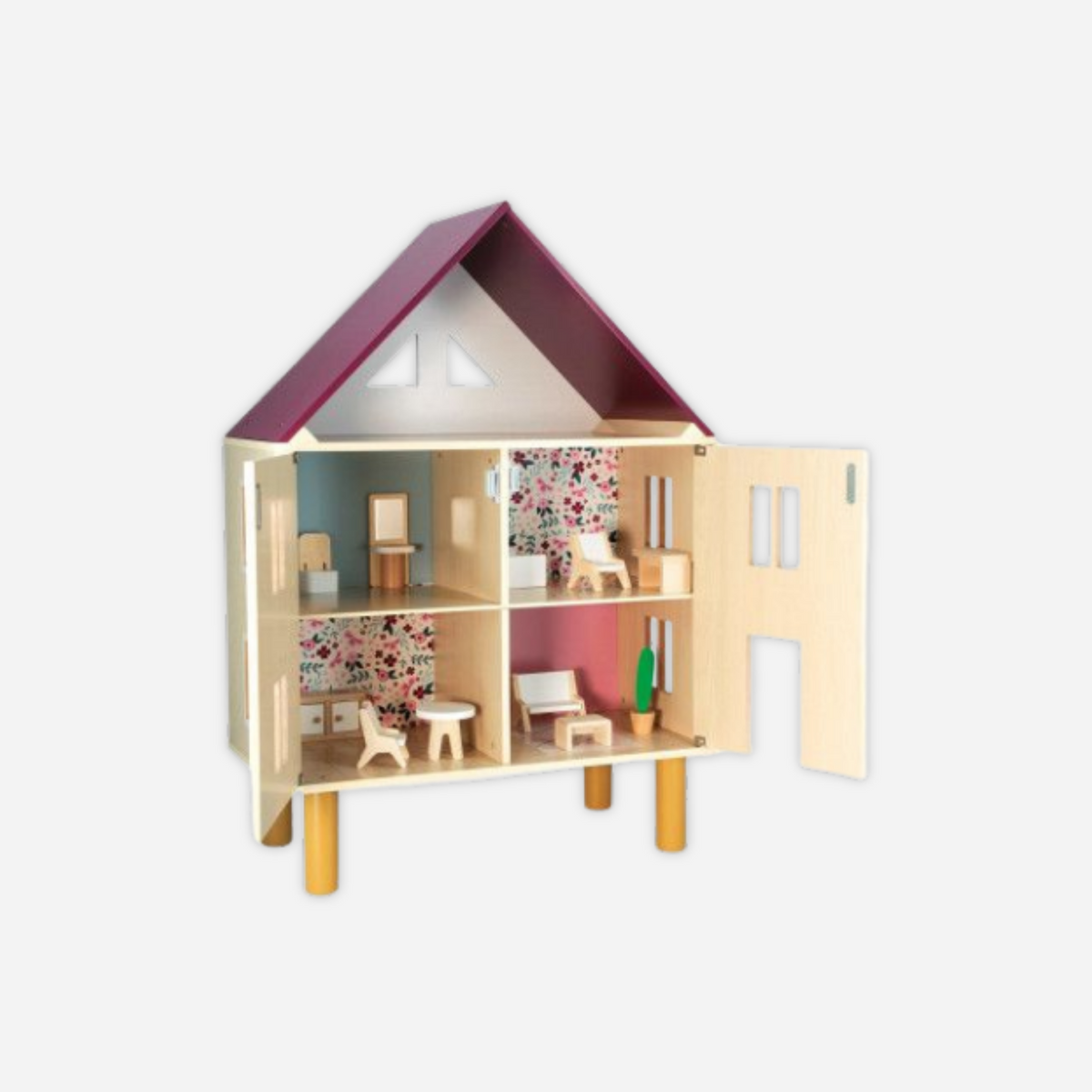 Janod Doll House with Furniture Twist Dearly