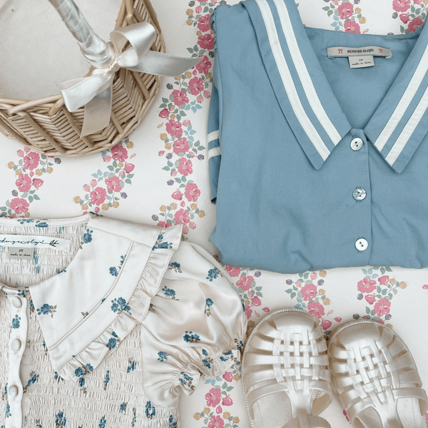 Konges Sløjd - Celebration Allie Sailor Dress - Ashley Blue