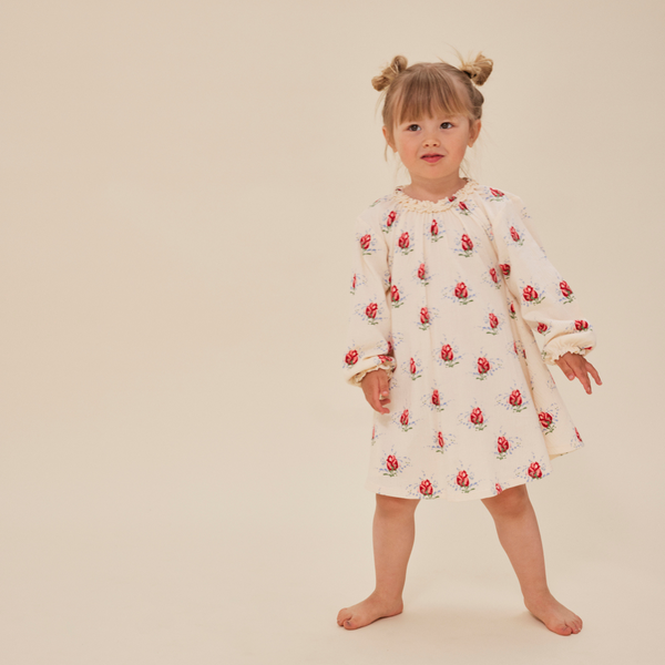 Konges Sløjd - Chloe Dress - Vita Rosa