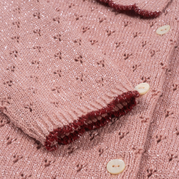 Konges Sløjd - Holiday Knit Cardigan - Mellow Rose