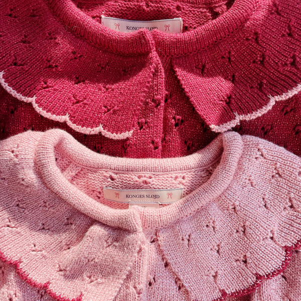 Konges Sløjd - Holiday Knit Cardigan - Mellow Rose